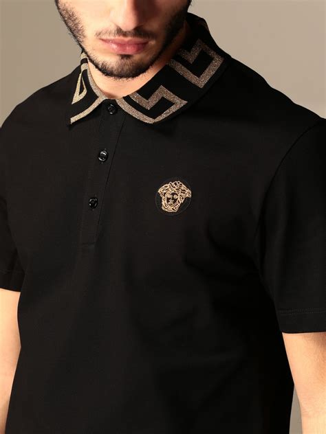 versace men's t shirt saks fifth avenue|versace polo shirts for men.